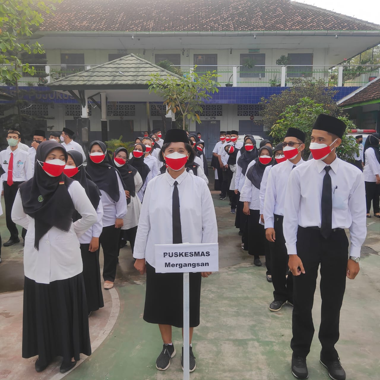 Upacara Memperingati HUT  Ke-77 Kemerdekaan Republik Indonesia Tahun 2022