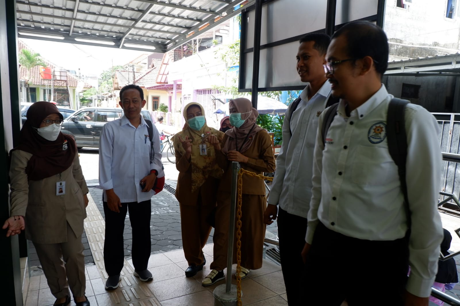 Peninjauan Langsung Pemantauan Dan Evaluasi Sarana Prasarana Ramah Kelompok Rentan oleh Kedeputian Bidang Pelayanan Publik Kementerian PANRB Republik Indonesia
